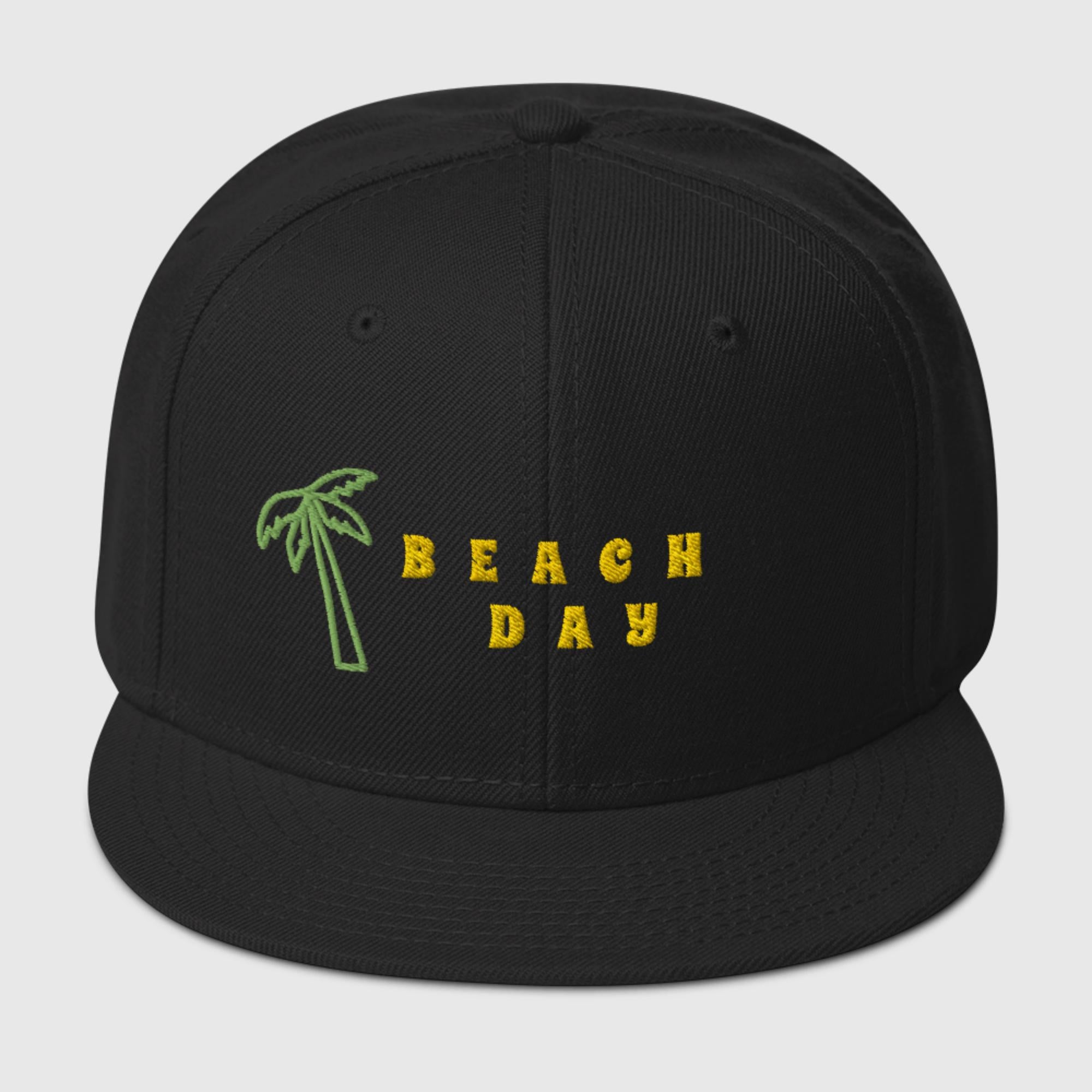 Snapback Hat - Beach Day - Sunset Harbor Clothing